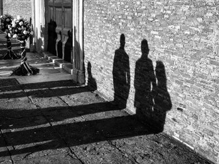 Human shadows on the walls 3