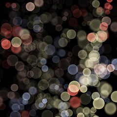 Neon glowing balls texture background