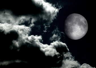 galaxy in a free space. 3D rendering