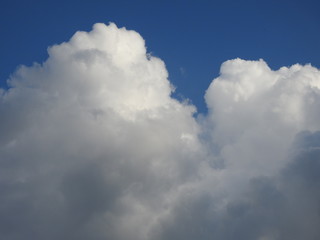 A cloudy sky