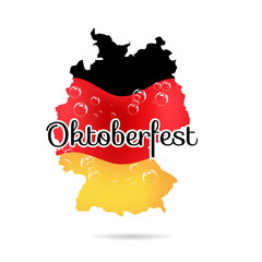 oktoberfest flag Germany national holiday art fest