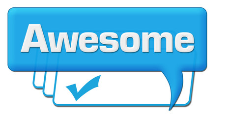 Awesome Blue Lines Comment Symbol 