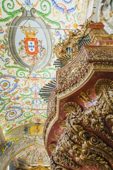 Organ in a baroque capela