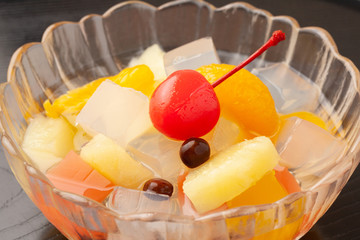 フルーツみつ豆