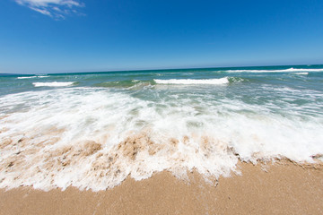 Fototapeta na wymiar 真夏のビーチ