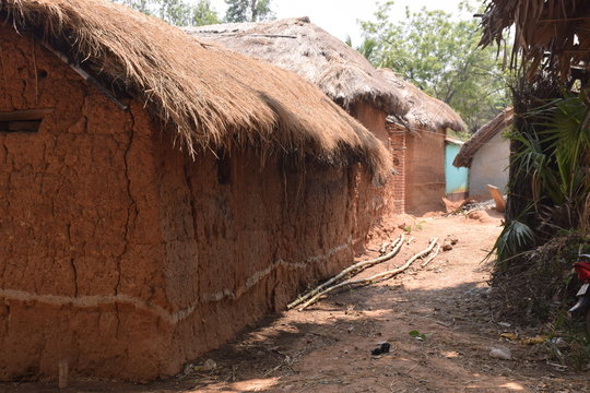 indian village house