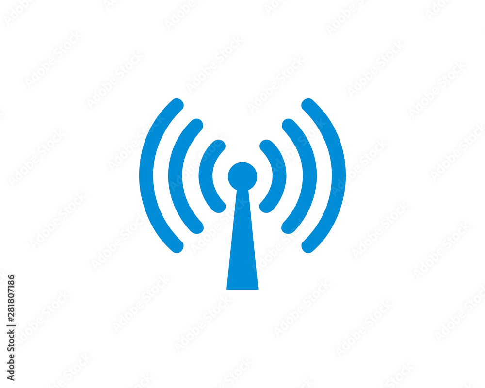 Poster wifi icon symbols vector. symbol for web site computer and mobile vector.