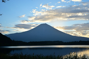  Whenever I go by, Mt. Fuji is in the clouds