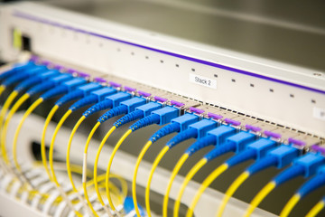 Cable &eacute;lectrique pour un serveur informatique