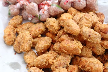 Fermented pork with fried rice spicy