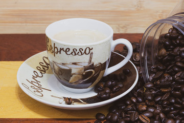 Café expresso café coado