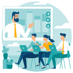 online  education concept