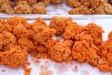 Fried chicken at street food