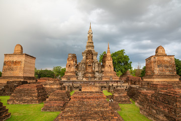 Fototapeta premium Sukhothai Historical Park, World Heritage Site.