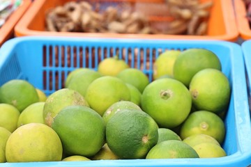 lemons at the street food