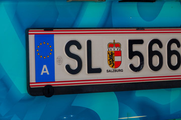 Auto Kennzeichen Österreich