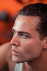 Obraz premium Portrait of a nice handsome young man