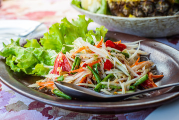 salad in a bowl