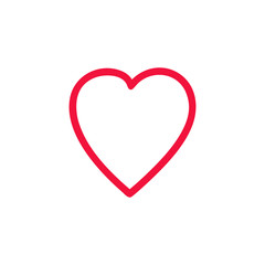 heart icons, love symbols vector