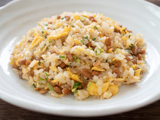 納豆炒飯