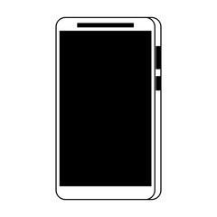 technology web digital hardware cartoon in black and white