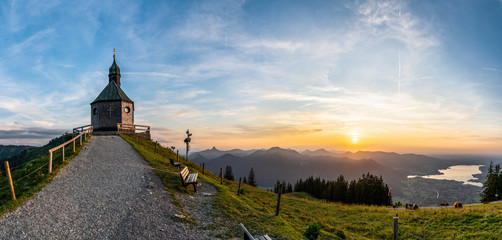 Wallberg Kirche Panorama