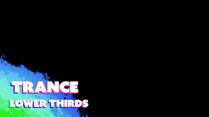 Trance Lower Thirds