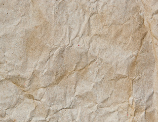Textured background of crumpled paper