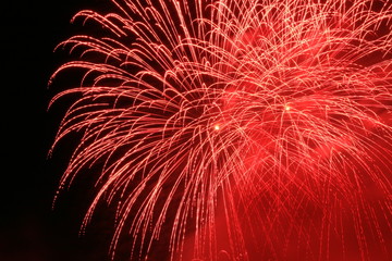 Red Fireworks