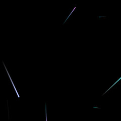 Fast Effect. Motion Neon Light Movement static
