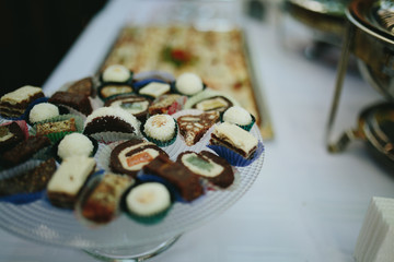 Wedding Cake and Candies