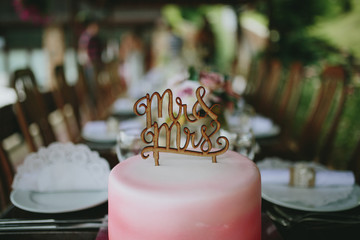 Wedding Cake and Candies