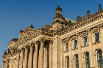 Fototapeta na wymiar The Bundestag is the German federal parliament, Berlin