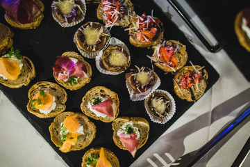 Canapes at an Event