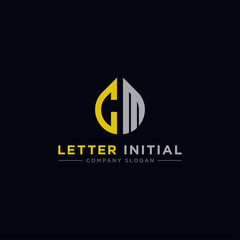 Inspiring company logo design from the initial letters to the CM logo icon. -Vector