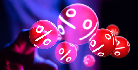 SALE CONCEPT DIGITAL in hand