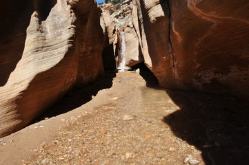 willis creek slot canyon in utah