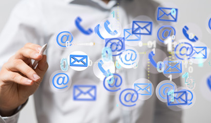 Mail Communication Connection message to mailing