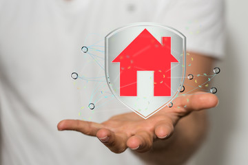 using futuristic interface of smart home automation iot