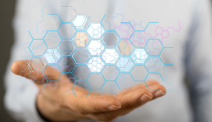 Protect Cloud Information Data Concept..