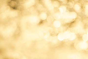 gold bokeh abstract celebration  background