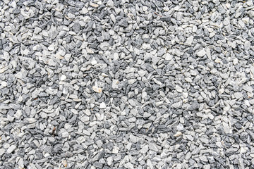 Grey Gravel stone texture background