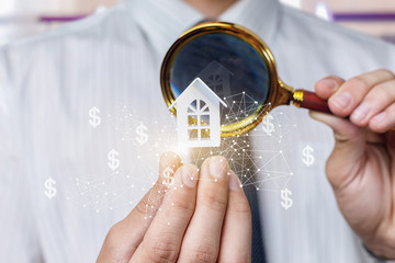 The agent evaluates a property .