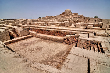 Mohenjo-daro -  an archaeological site in the province of Sindh, Pakistan © robnaw