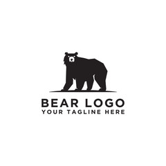 Logo icon design Bear logo vector template. - Vector