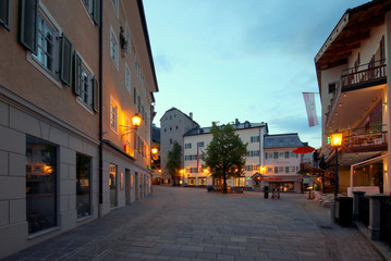 Fototapeta na wymiar Zell am See Altstadt 04