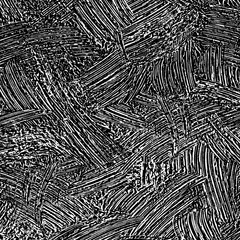 Textile texture of rough silvery color fabric with a blank space for abstract backgrounds and for wallpaper. The structure black and white lines, dots