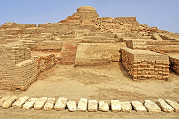 Mohenjo-daro -  an archaeological site in the province of Sindh, Pakistan © robnaw