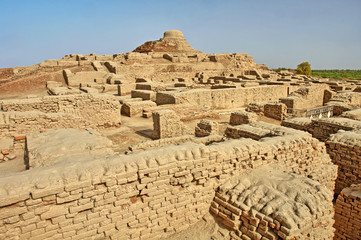 Mohenjo-daro -  an archaeological site in the province of Sindh, Pakistan © robnaw