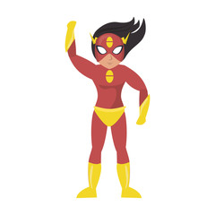 super hero comic retro cartoon